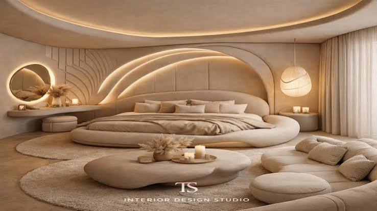 Curved Modern Bedroom Ideas: Elegant Designs for a Luxurious
