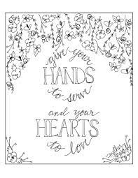 Click here to become a member! Look To Him And Be Radiant Mother Teresa Quote Coloring Pages