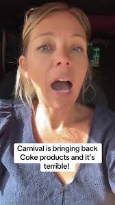 Coke lovers are gonna be happy. I’m sad 😂 #cruise