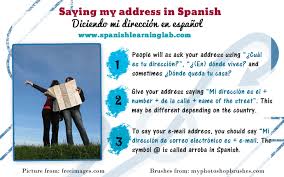 Notify the irs of an address change. Saying Your House And Email Address In Spanish Spanishlearninglab