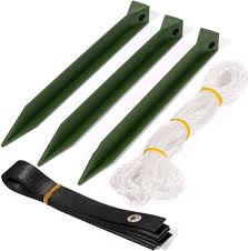 Patio Eden Tree Stake Set - Anchor Kit for Young Trees : Amazon.de: Garden