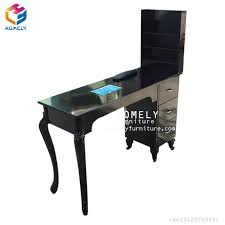 The elora manicure table designed to be a complete manicure station with 2 drawers and a uv light shelf for out of the way convenience. Time To Source Smarter Modern Nail Salon Manicure Table Modern