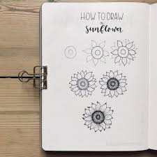 43 Super Sunny Sunflower Bullet Journal Layout Ideas My Inner Creative Bullet Journal Easy Bullet Journal Layout Bullet Journal Themes