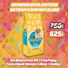 Eco Nature Kuzu Etli 15 Kg Puppy Yavru Kopek Mamasi 5 Alana 1 Hediye