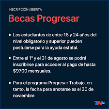 El período de inscripción será entre el 14 de febrero y el 4 de marzo de 2022. Reabren Las Becas Progresar Como Inscribirse Para Percibir Hasta 9700 Por Mes Tn