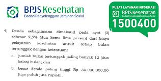 Penjelasan Denda Rp30 Juta Bagi Peserta Yang Menunggak Bayar Iuran Bpjs Panduan Dan Informasi Bpjs Kesehatan Online
