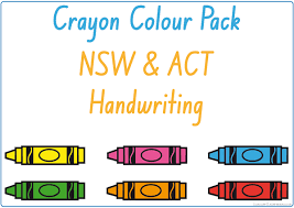 Busy Book Colours Using Crayons Nsw And Act Handwriting Busy Book Handwriting Books