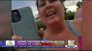 Woman apologizes for moment of 'anxiety, frustration and panic' in outburst  against Black Lives Matter protester