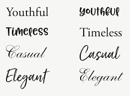 Craft a personalized note with one of these. Brand Fonts Guide 8 Pro Tips For Choosing Using Yours Endeavor Creative Brand Strategy For Service Based Entrepreneurs