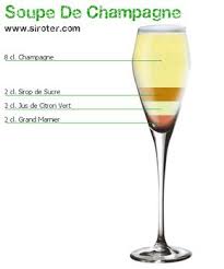 Cocktail Soupe De Champagne Recette Recette Cocktail Cocktail Boisson Alcoolisee