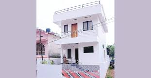 We can build these house designs within 3 cents of the plot area. 4 Bedroom Low Budget Home In 2 Cent Plot For 17 Lakhs With Free Plan Kerala Home Planners