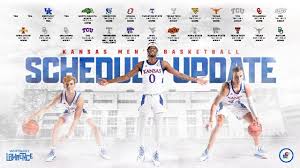 Pagesbusinessessports & recreationsports teamschool sports teamkansas men's basketball. Ku Men S Basketball Announces Revised 2020 21 Schedule