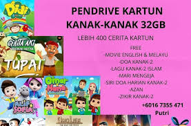 Cerita kartun anak anak bahasa indonesia длительность: Pendrive Otg Kartun Melayu English