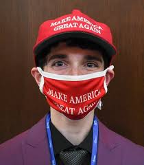 Jack Baumann Poses Wearing Patriotic Glasses Foto de stock de contenido  editorial