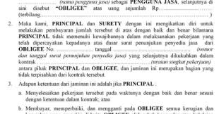 Fungsi Dan Contoh Surat Permohonan Untuk Dibuatkan Jaminan Pelaksanaan Pengadaan Eprocurement