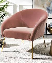 Nicole Miller Catriona Velvet Barrel Accent Chair With Metal Legs Accent Chairs Velvet Dining Chairs Chair