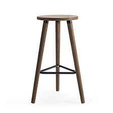 Sfy Home Chair Round High Chair Solid Wood Retro Style Bar Chair 424266 5cm Bar Stool Chairs Wooden Bar Stools Home Bar Furniture