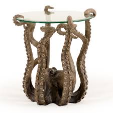 Outdoor Octopus Side Table Side Table Unique Side Table Side Table Decor