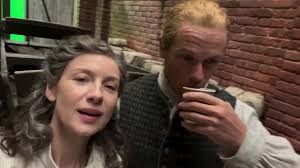 Guess who back for outlander season 8 !? #outlander #caitrionabalfe  #samheughan #laurenlyle #cesardomboy #outlanderseason8 #clairefraser  #jamiefraser #fergus #marsali #outlanderbts #droughtlander