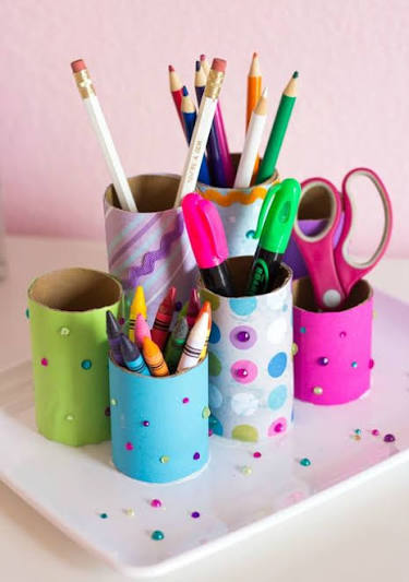 9 Kids pen stand ideas | pen, crafts, diy holder