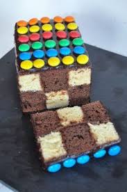 Gateau Damier Facile Sans Moule Special Blog Cuisine Avec Du Chocolat Ou Thermomix Mais Pas Que Gateau Damier Idee Gateau Original Recette Sympa