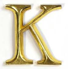 Das griechische alphabet (altgriechisch ἑλληνικός ἀλφάβητος hellēnikós alphábētos; Golden K With Images Letter K Lettering Monogram Alphabet