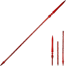Amazon.com: Fate/Grand Order:FGO Lancer Scathach CuChulainn Gae  Bolg/Scathach Spear ，1:1 Metal Making Game-Playing Props, Use for Cosplay  and Collection : Toys & Games