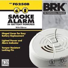 First, a yellow led light on the device will begin. Brk First Alert Fg250b Dual Ionization Smoke Alarm With 9 Volt Batte Wholesale Home