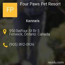 Four Paws Pet Resort In Fenwick Pelham - Phones And Address