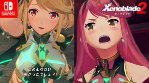 Xenoblade Chronicles 2 Pyra & Mythra New Costume Cutscenes JPN Ver. Part 4  (Nintendo Switch) - YouTube