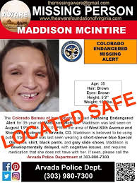 UPDATE*** Ms. McIntire has been located and is safe. #TheAWAREFoundationInc