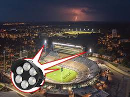 When the film is released you'll see! What Do You Call The Lights On A Football Field