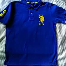 Every seam, button, zip and stitch. Royal Blue Ralph Lauren Polo Shirt Mens 7b90c6