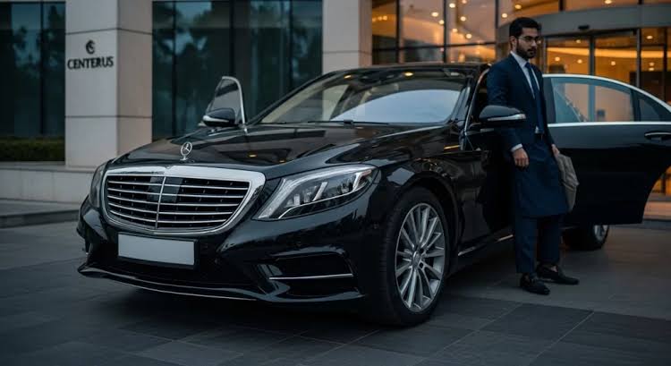 Premium black luxury vehicle