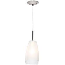 Eglo Crash 1 Light Matte Nickel Hanging Ceiling Pendant 20599a The Home Depot
