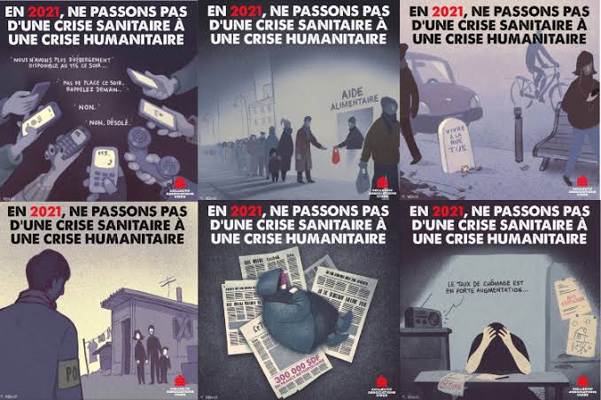 EN IMAGES] Le Collectif des Associations Unies alerte sur les conséquences  économiques et sociales de la crise | Carenews INFO