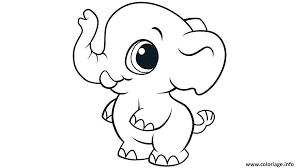 Jeu de funny petit panda dans diverses situations de plat. Coloriage Elephant Cute Mignon Animaux A Imprimer Coloriage Elephant Coloriage Animaux Coloriage