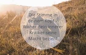 Der innere kritiker steckt in vielen von uns. Die Stimme In Deinem Kopf Woher Dein Innerer Kritiker Seine Macht Bezieht Soulsweet