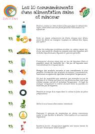 10 Commandements Pour Une Alimentation Saine Minceur Et Quilibre Healthy Diet Diet Healthy