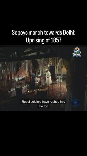 On May 11, 1857, revolutionary sepoys from Meerut reached Delhi and proclaimed the reluctant Bahadur Shah Zafar as their leader. Seeing smoke from the toll house and hearing of the sepoys' arrival,