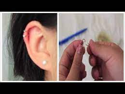 Diy Jump Rings Ear Cuffs Youtube Fake Cartilage Piercing Cool Piercings Cartilage Piercing