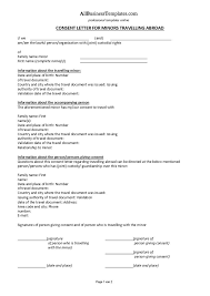 Consent Letter For Children Travelling Abroad Download This Permission Letter To Travel With M Consent Letter Travel Consent Letter Child Travel Consent Form