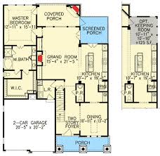 Plan 15804ge Striking House Plan With Optional Play Room House Plans How To Plan Keeping Room