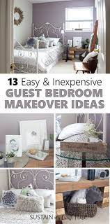 Bedroom Makeover Ideas On A Budget Fresh Mauve Lous Guest Bedroom Ideas A Simple Spare Room Refresh Guest Bedroom Decor Cheap Bedroom Ideas Bedroom Makeover