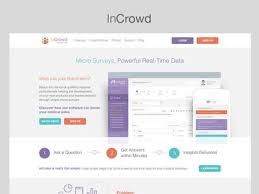 Incrowd Home Screen Design Screen Design Web Design Design