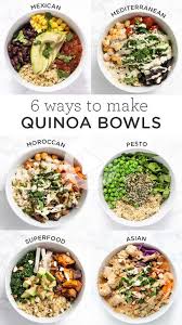 Comment Faire Cuire Le Quinoa Quinoa Bowls Healthy Quinoa Healthy Healthy Meal Prep