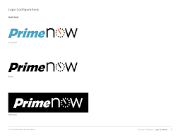 Engages in the provision of online retail shopping services. Amazon Prime Now Logo Ledouxville