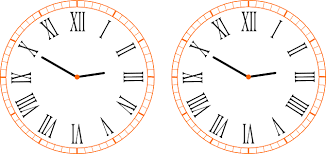 Le risposte della chiesa di roma ai bisogni della città. Orologio Numeri Romani