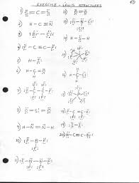 The first row of the table shows all the common bonding. 28 More Lewis Structures Worksheet Answers Worksheet Resource Plans