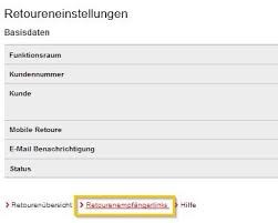 Funktion Retoure Im Dhl Geschaftskundenportal Kundeninformation Pdf Kostenfreier Download